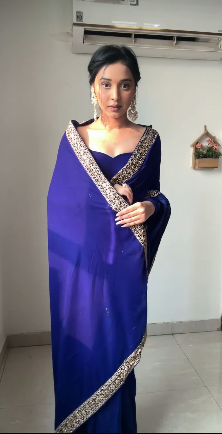 Astera Yarn Ready To Wear Saree