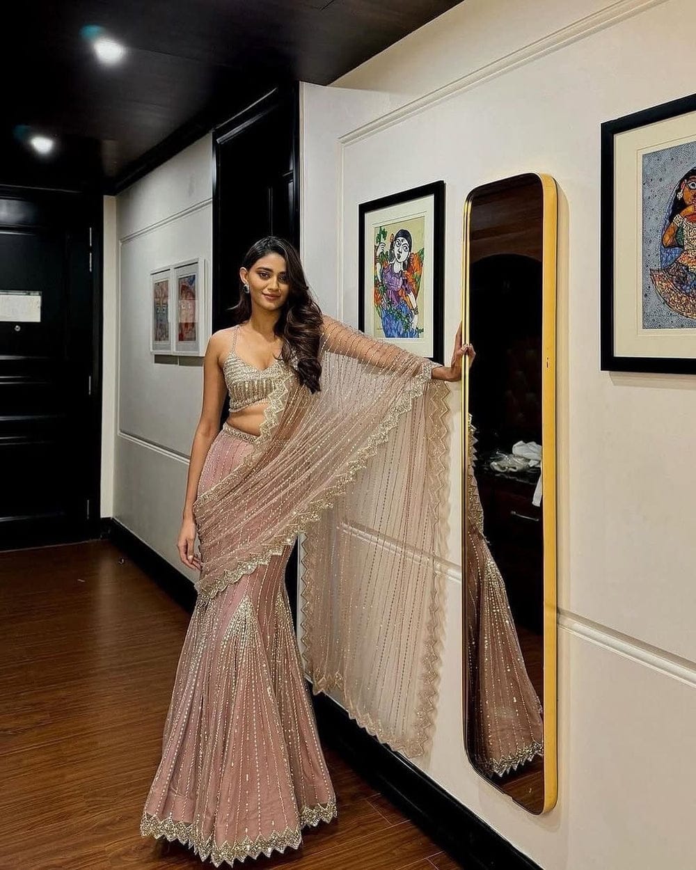 Varnika Vogue Ready to Wear Lehenga Saree