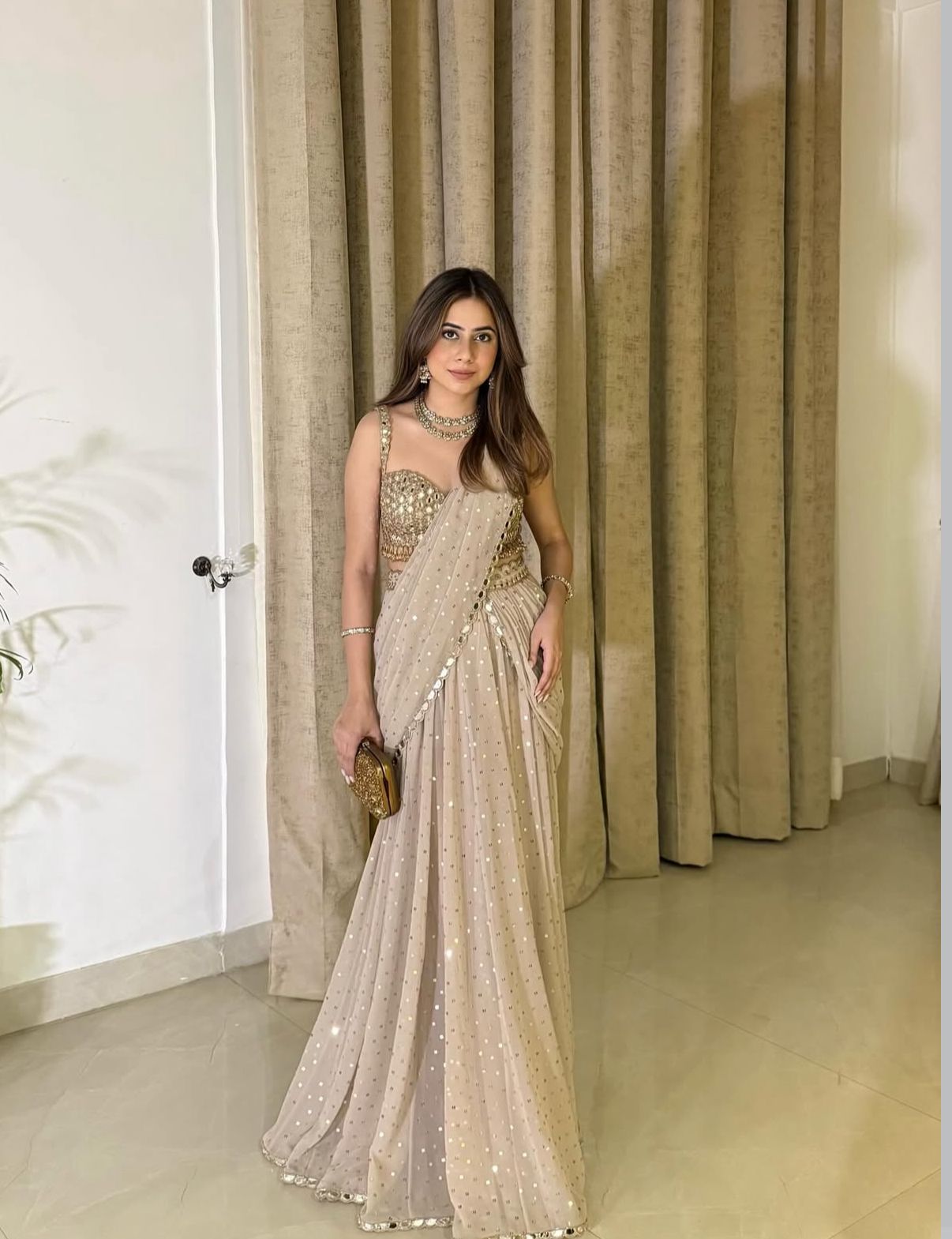 Saesha Spark Ready To Wear Lehenga Saree