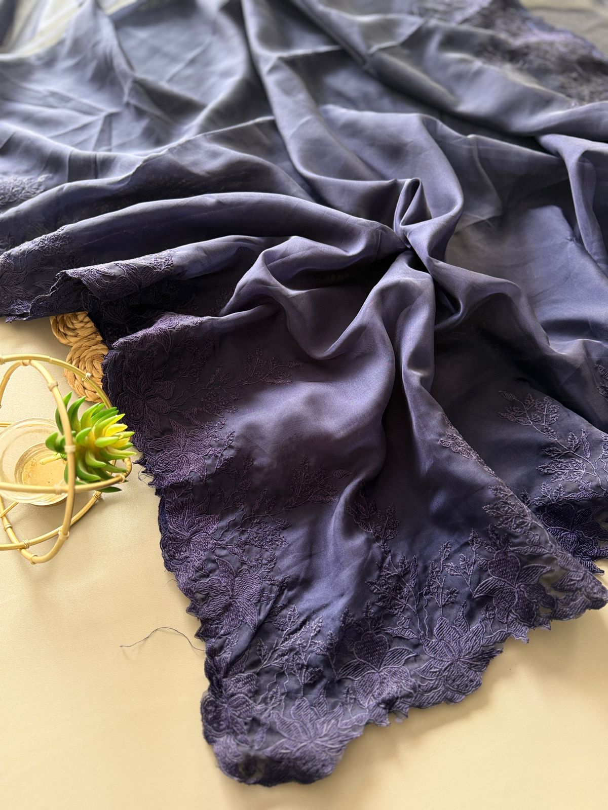 Zarmina Soft Bloom Saree