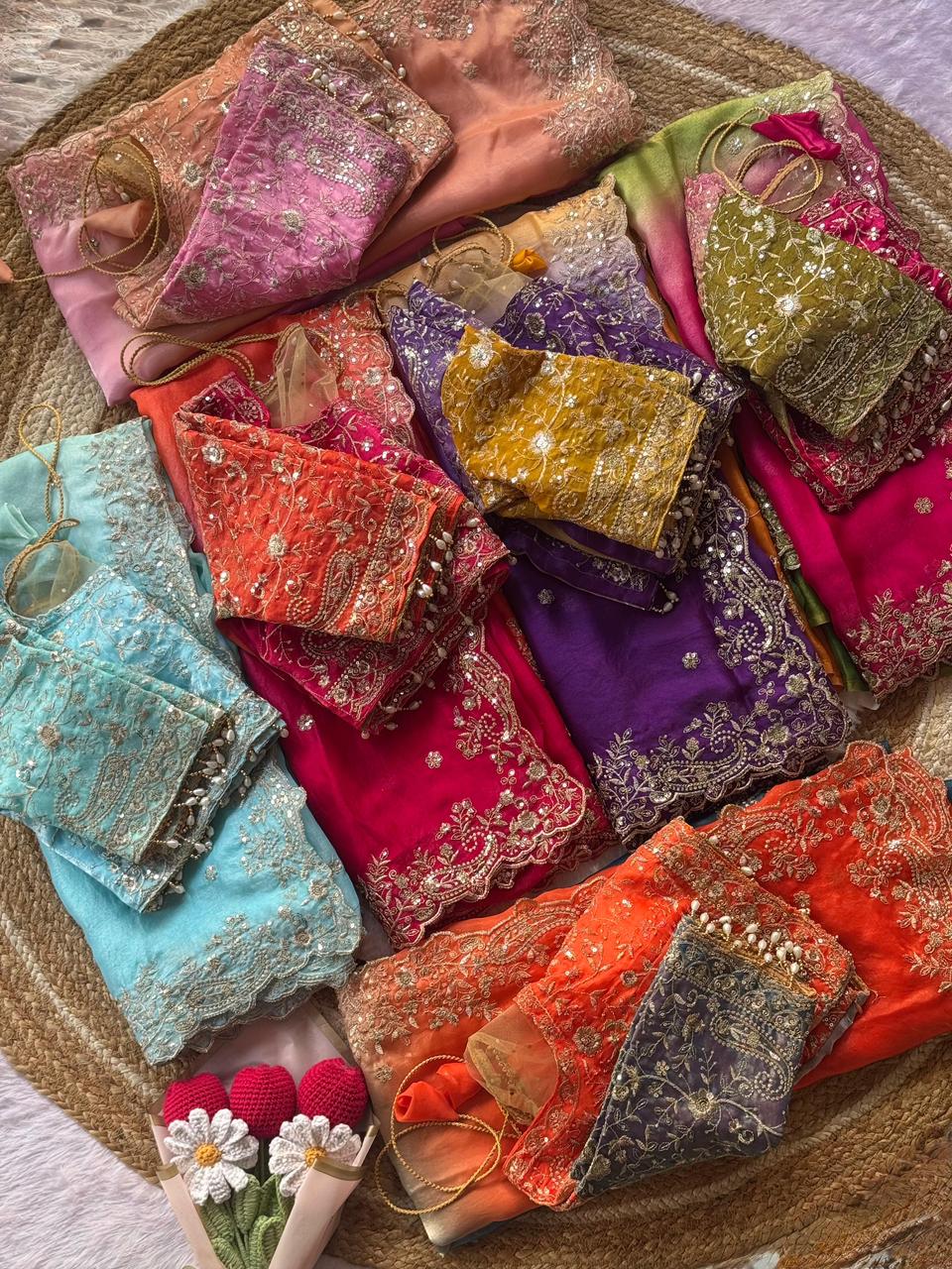 Meher Lily Silk Saree