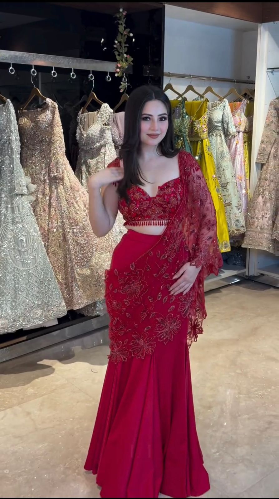 Amodini Looms Ready To Wear Saree