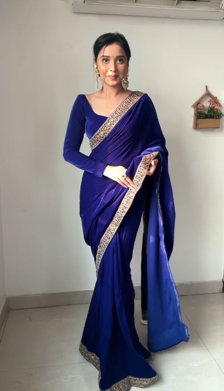 Astera Yarn Ready To Wear Saree