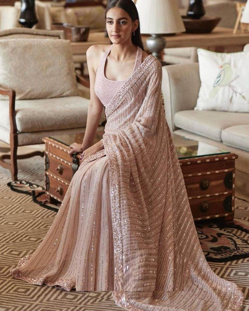 Rosé Zariya Saree