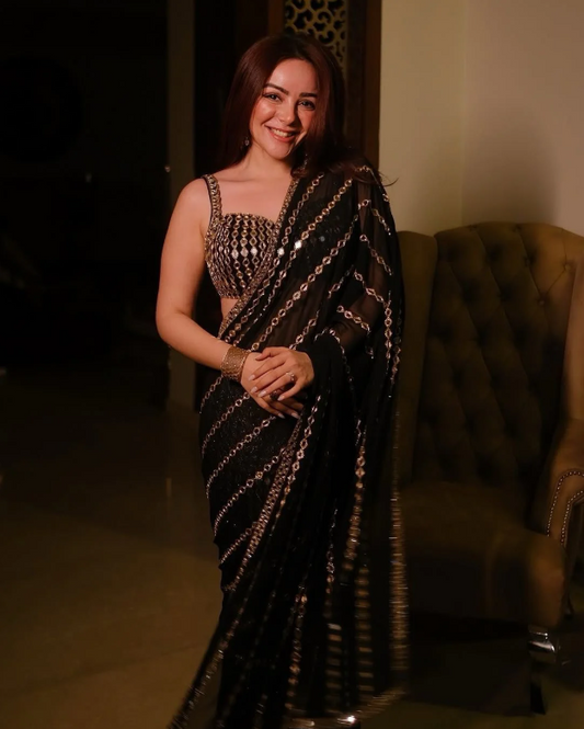Shimmer Royale Saree