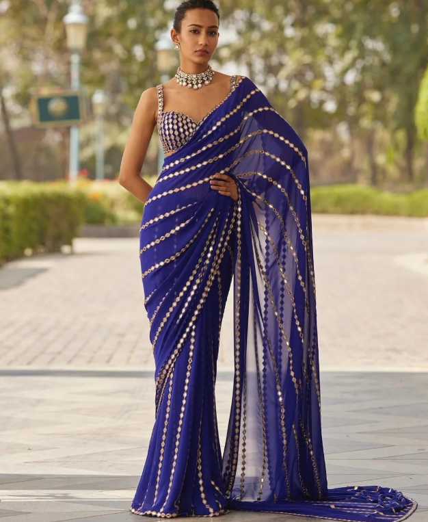 Shimmer Royale Saree