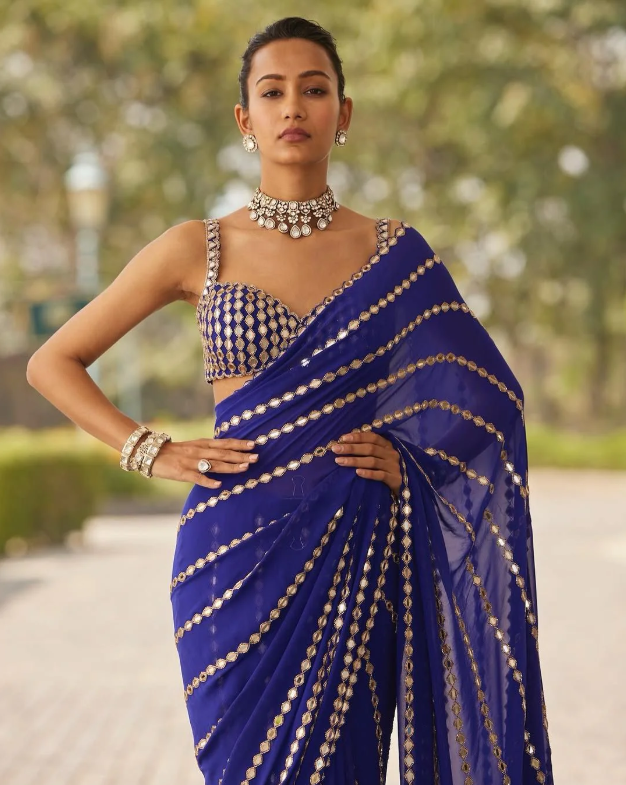 Shimmer Royale Saree