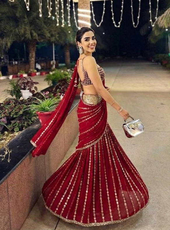 Shimmer Royale Saree