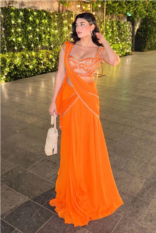 Kesari Aafreen Saree