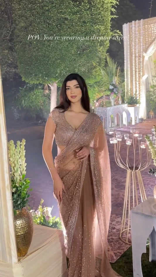 Aurum Glow Saree