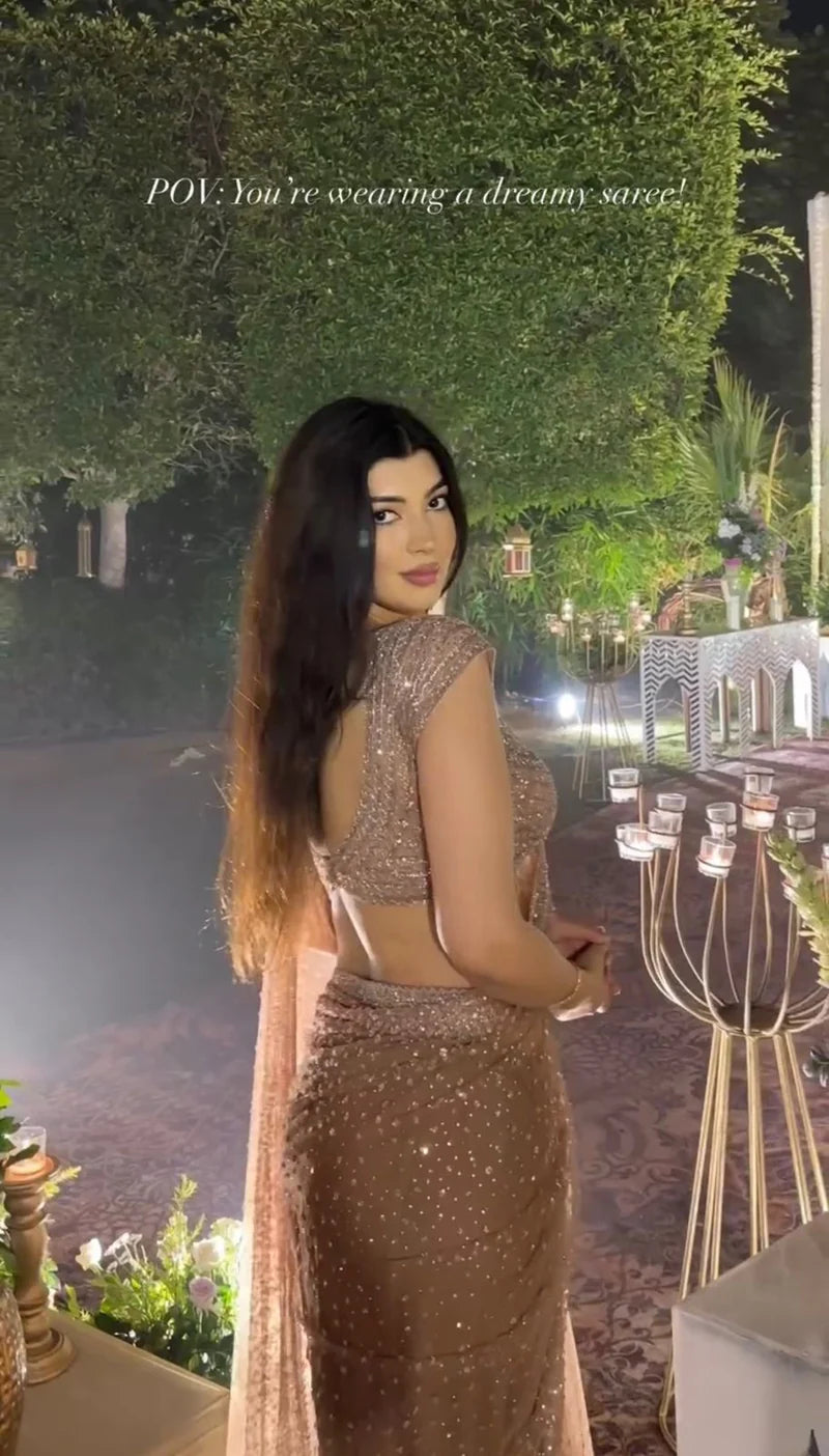 Aurum Glow Saree