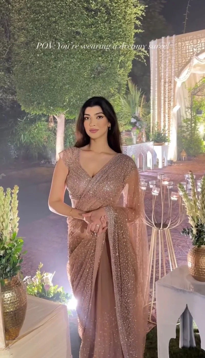 Aurum Glow Saree