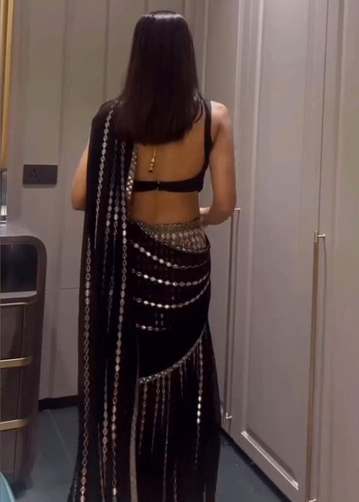 Kiyana Klass Mirror Lehenga Ready to Wear Saree