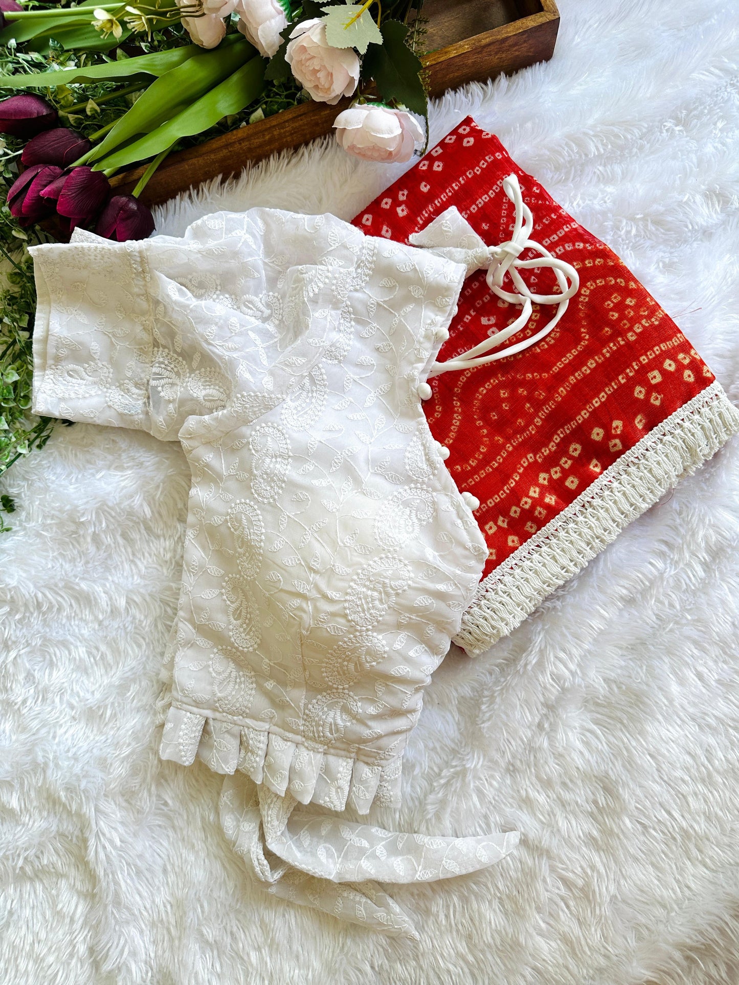 Mulika Bandhej Saree