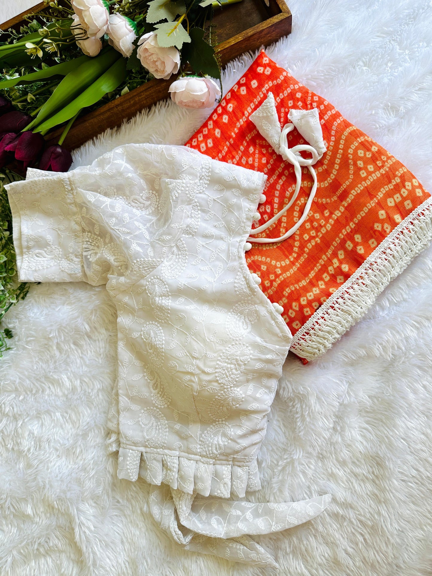 Mulika Bandhej Saree