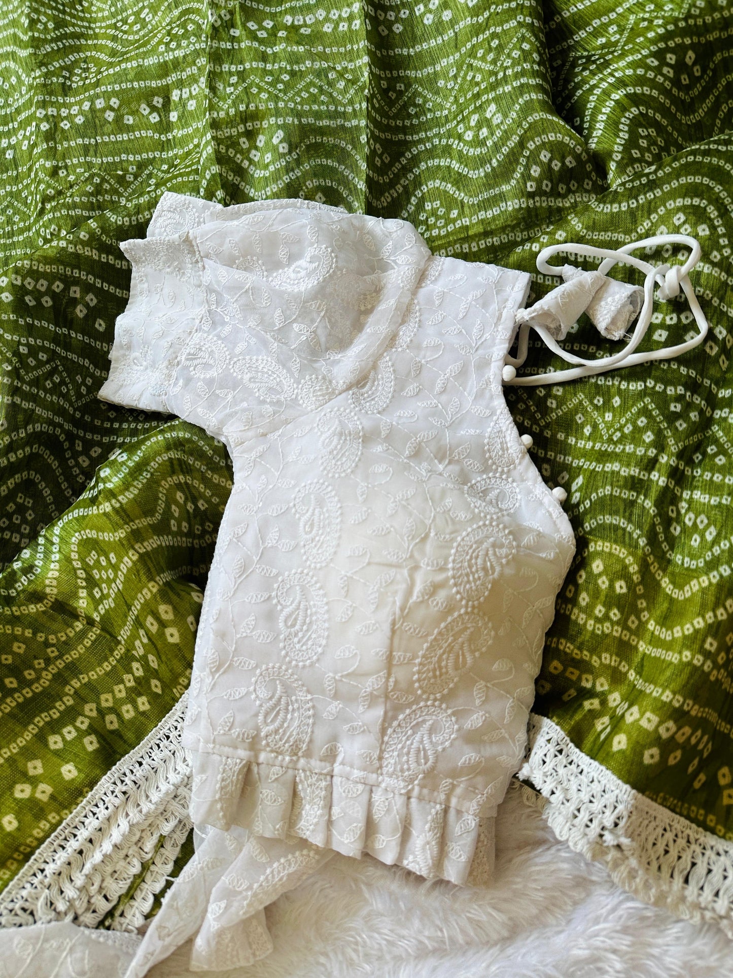 Mulika Bandhej Saree