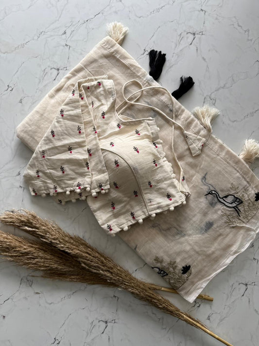 Veerangana Chanderi Saree