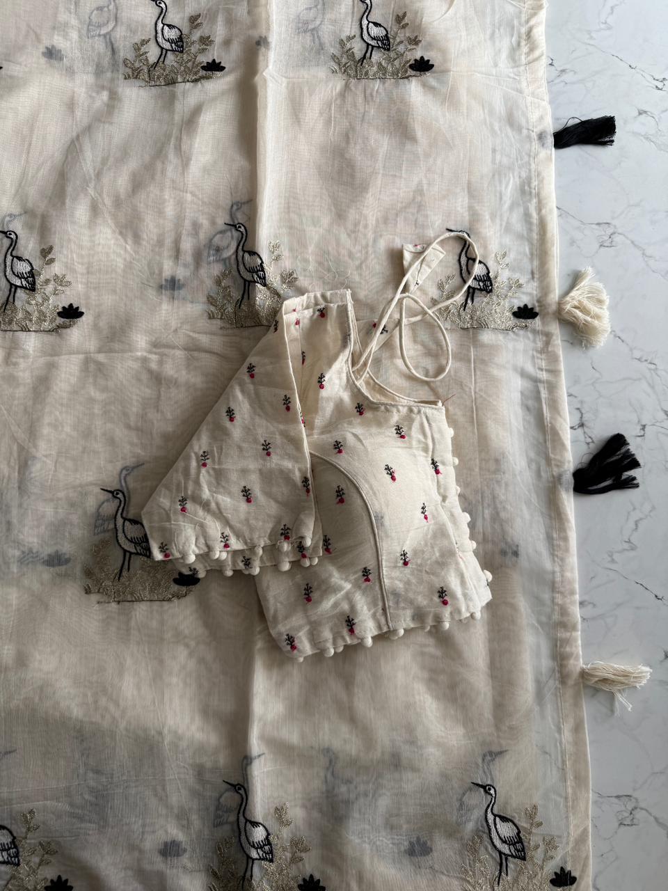 Veerangana Chanderi Saree