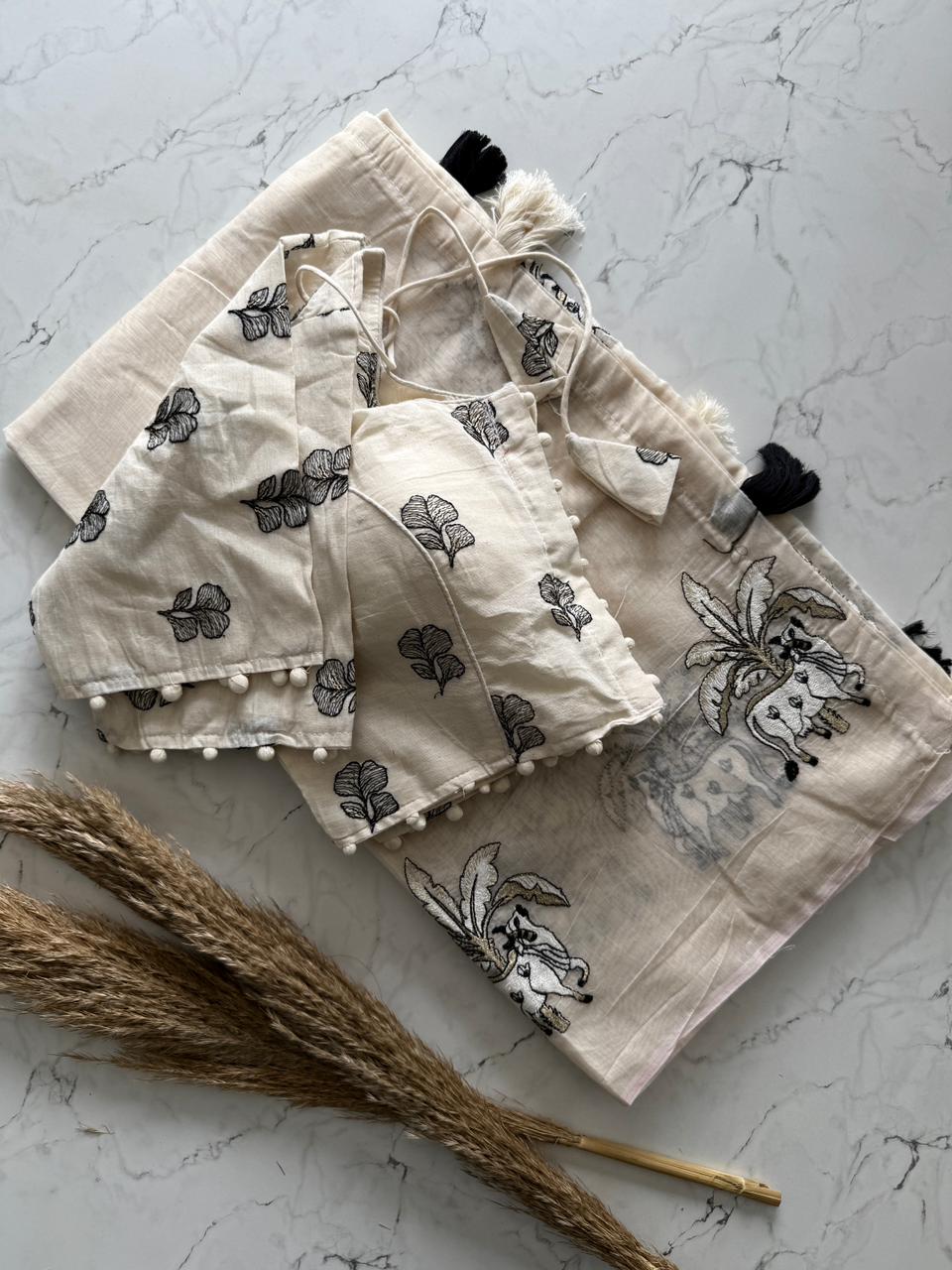 Veerangana Chanderi Saree