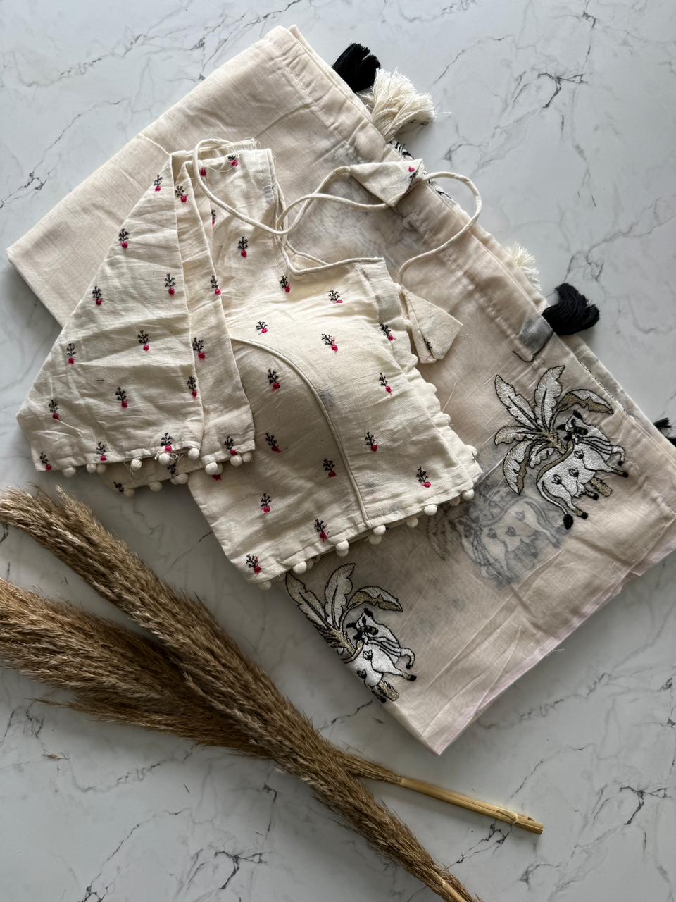 Veerangana Chanderi Saree