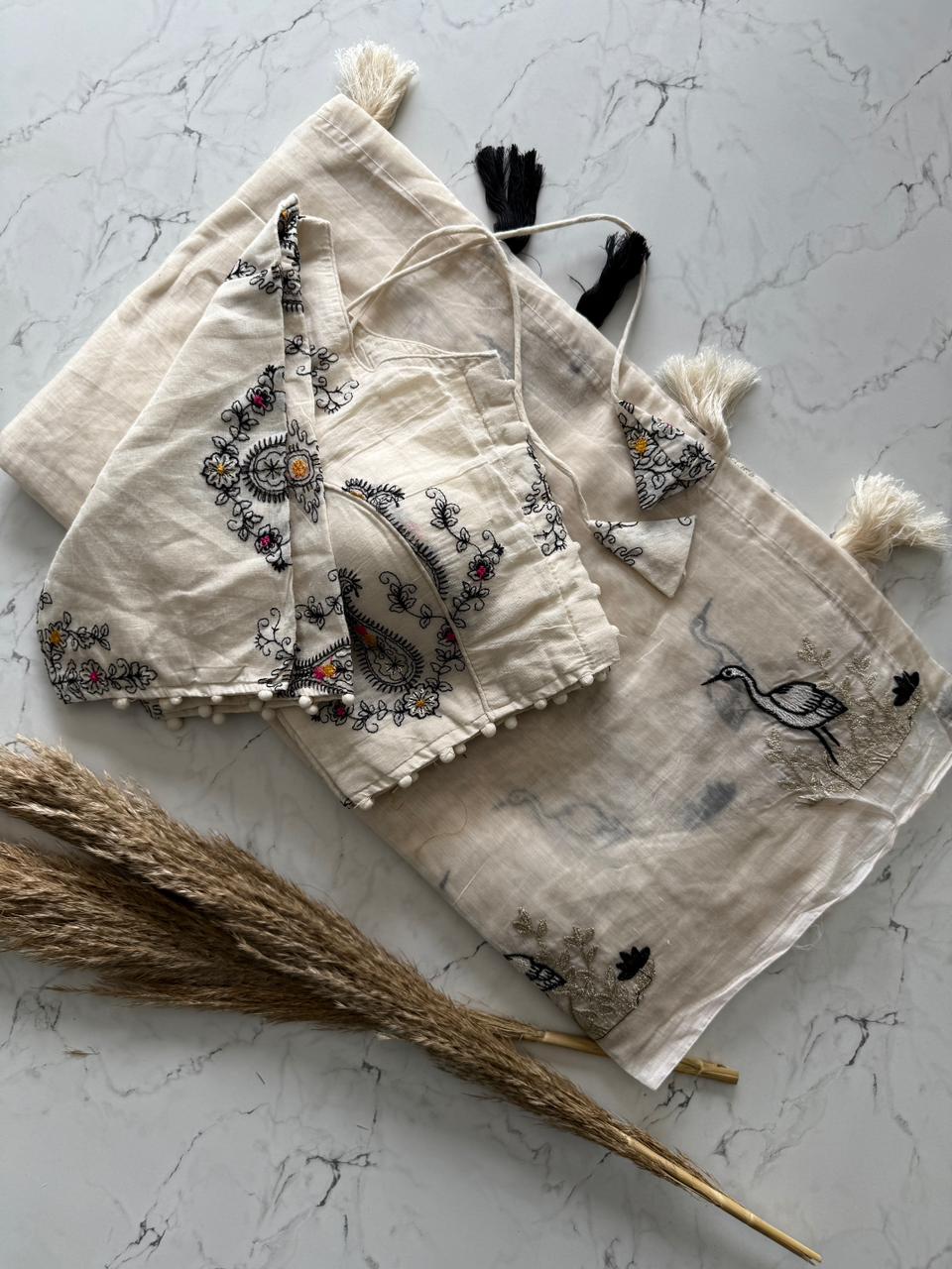 Veerangana Chanderi Saree