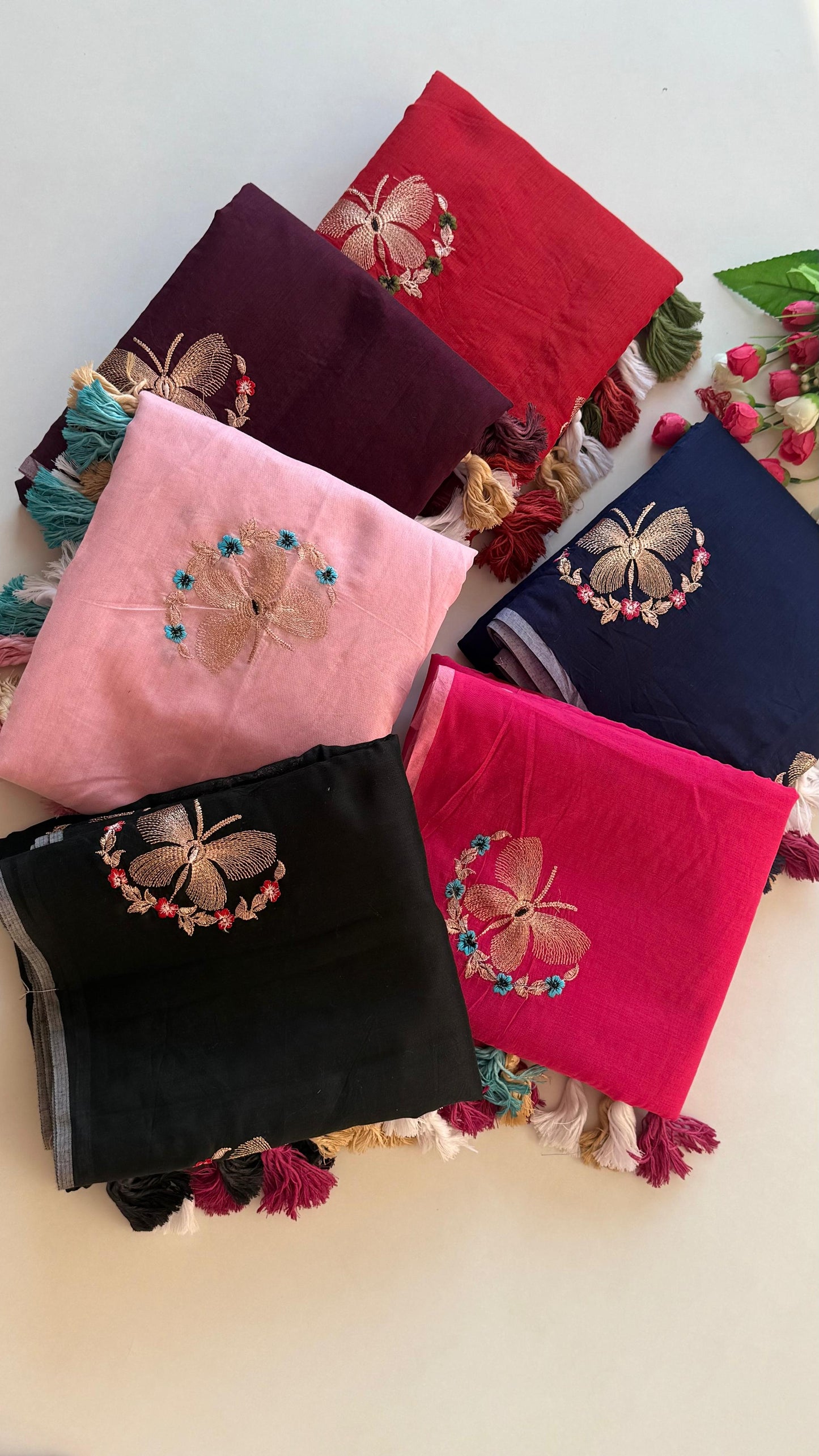 Élan Cotton Silk Saree