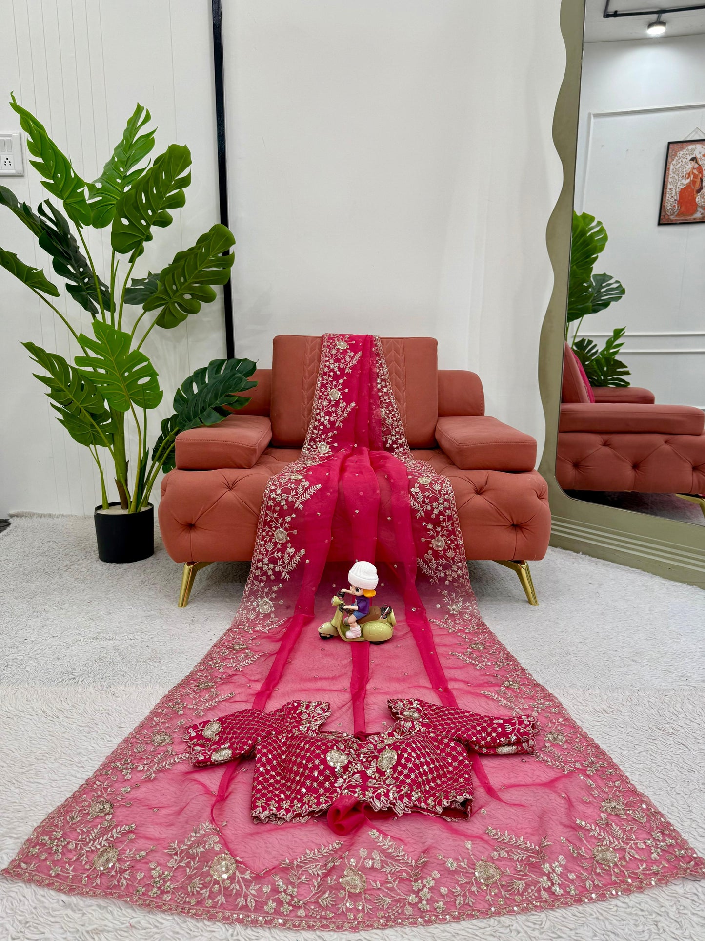 Sitara Shahi Organza Saree