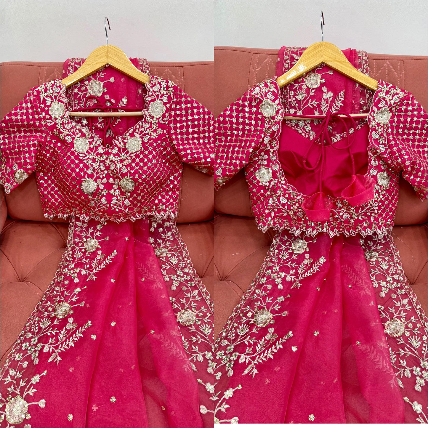 Sitara Shahi Organza Saree
