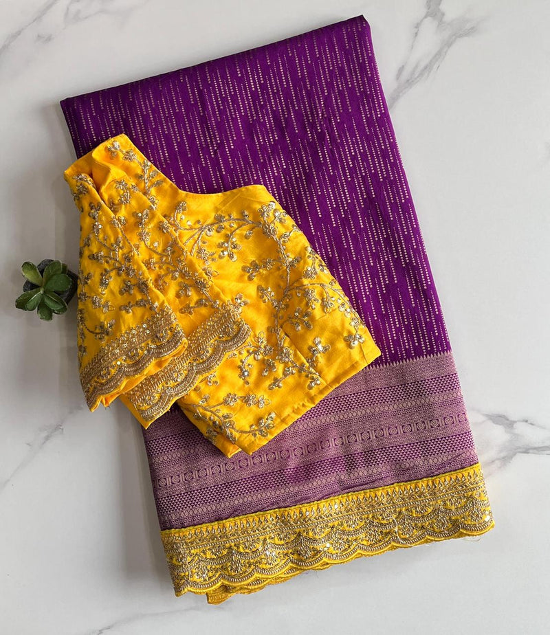 Rajsi Rang Organza Saree