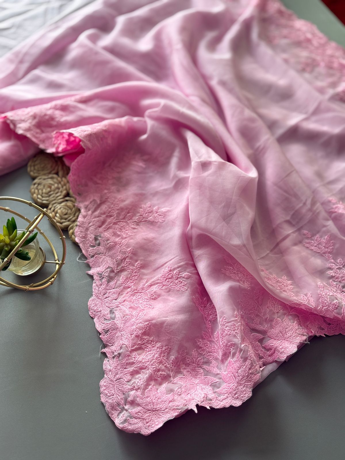 Zarmina Soft Bloom Saree