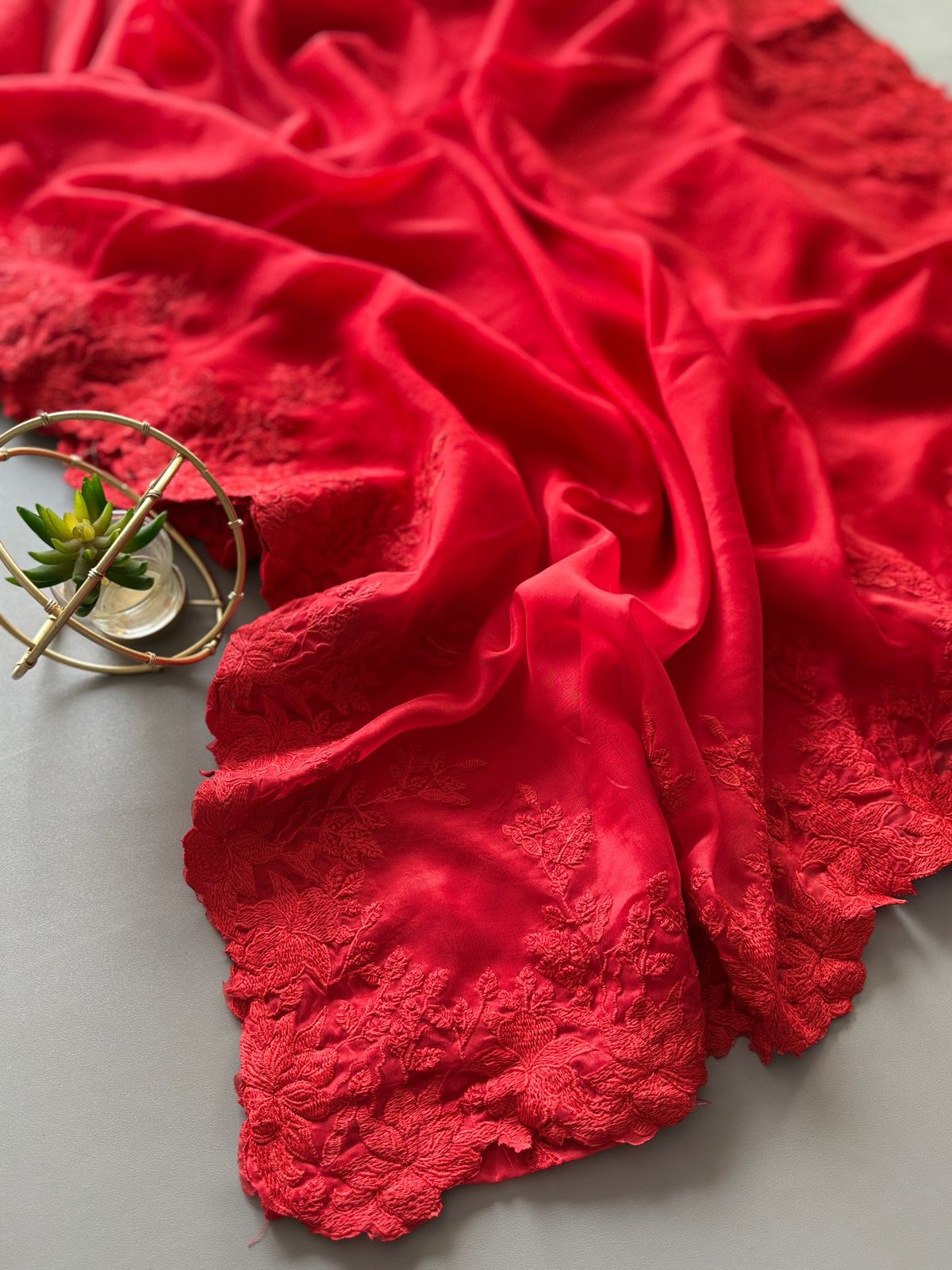 Zarmina Soft Bloom Saree