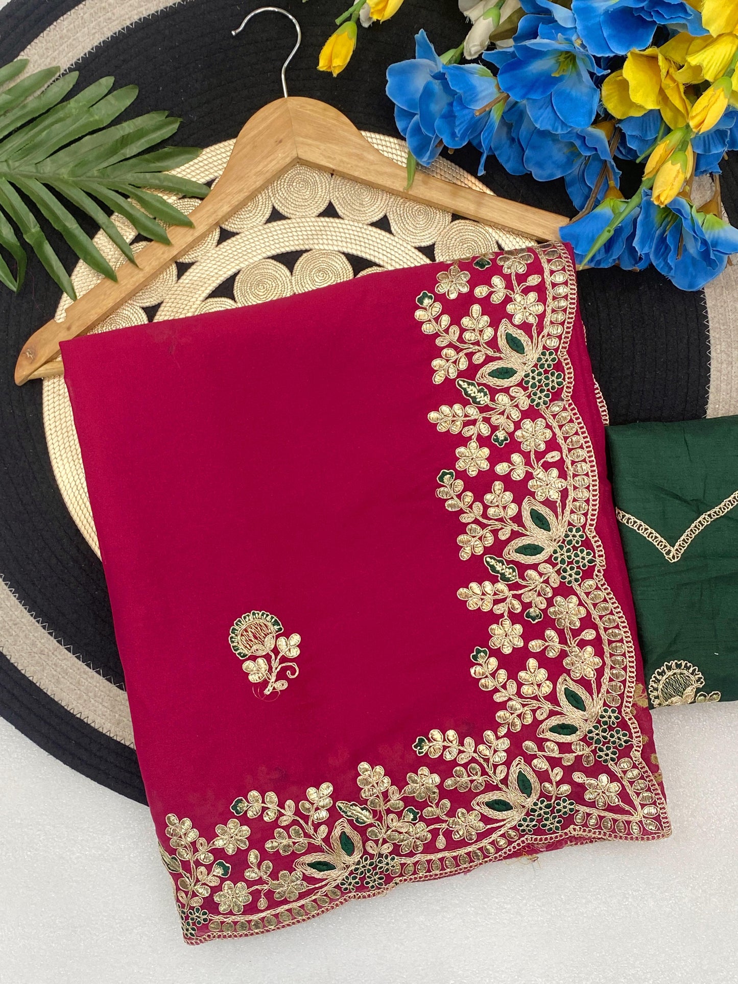 Tulip Zariya saree