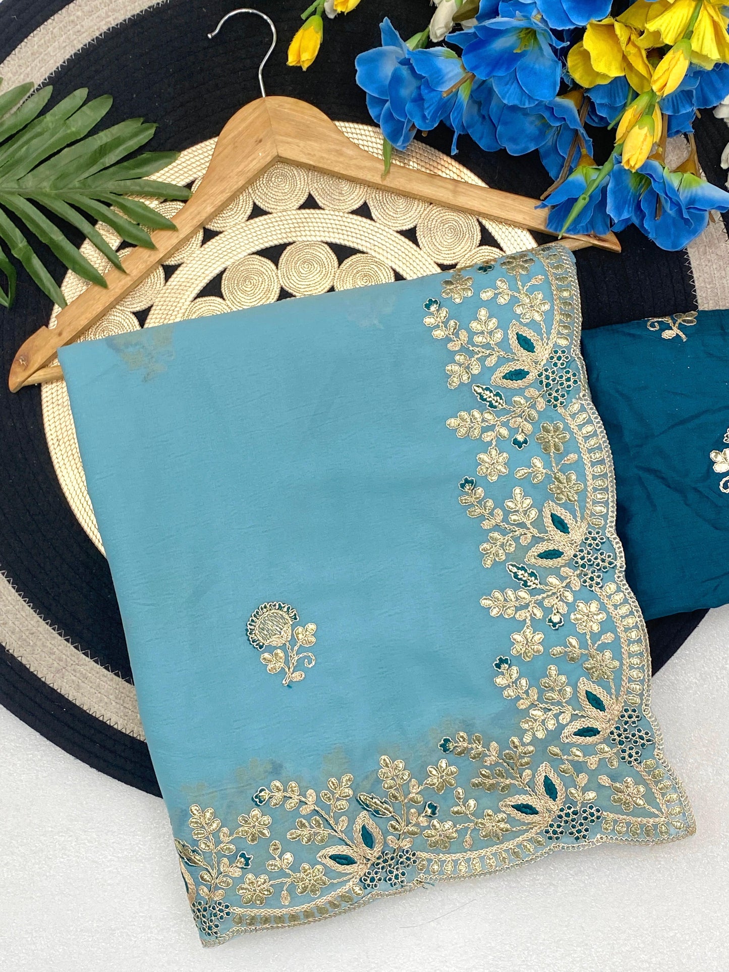 Tulip Zariya saree