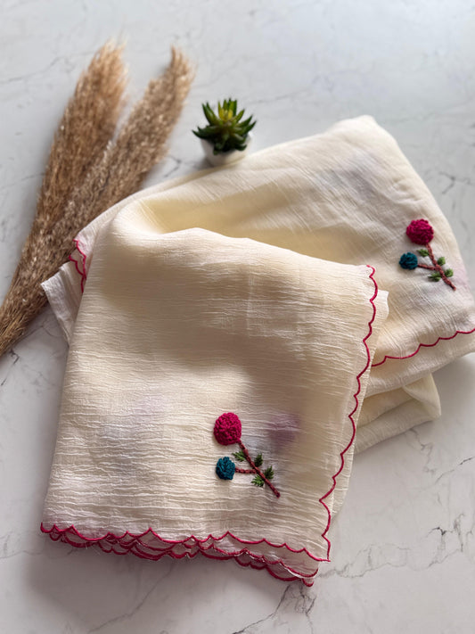 The Knot Bloom Saree