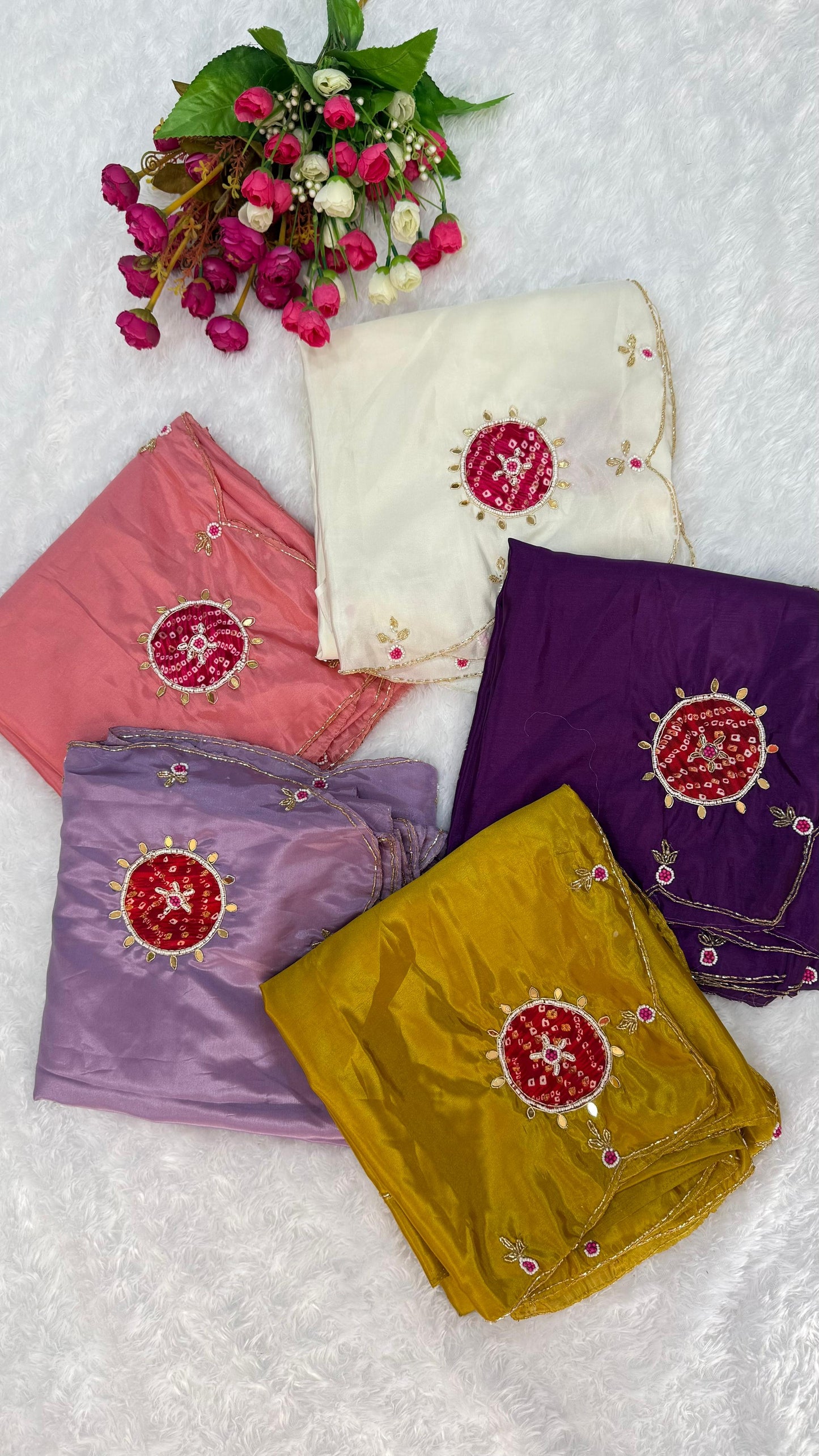 Surya Bandhani Saree