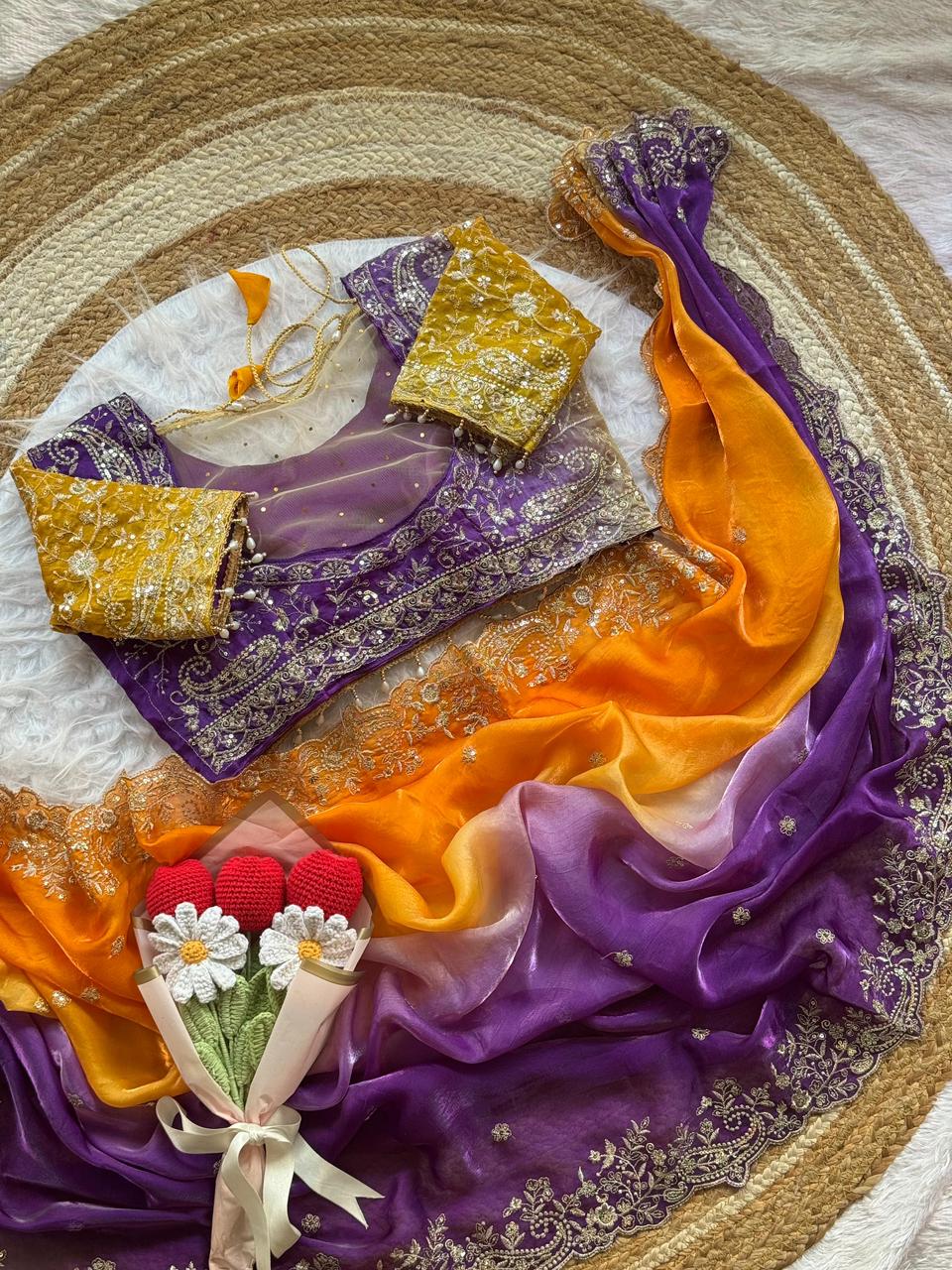 Meher Lily Silk Saree