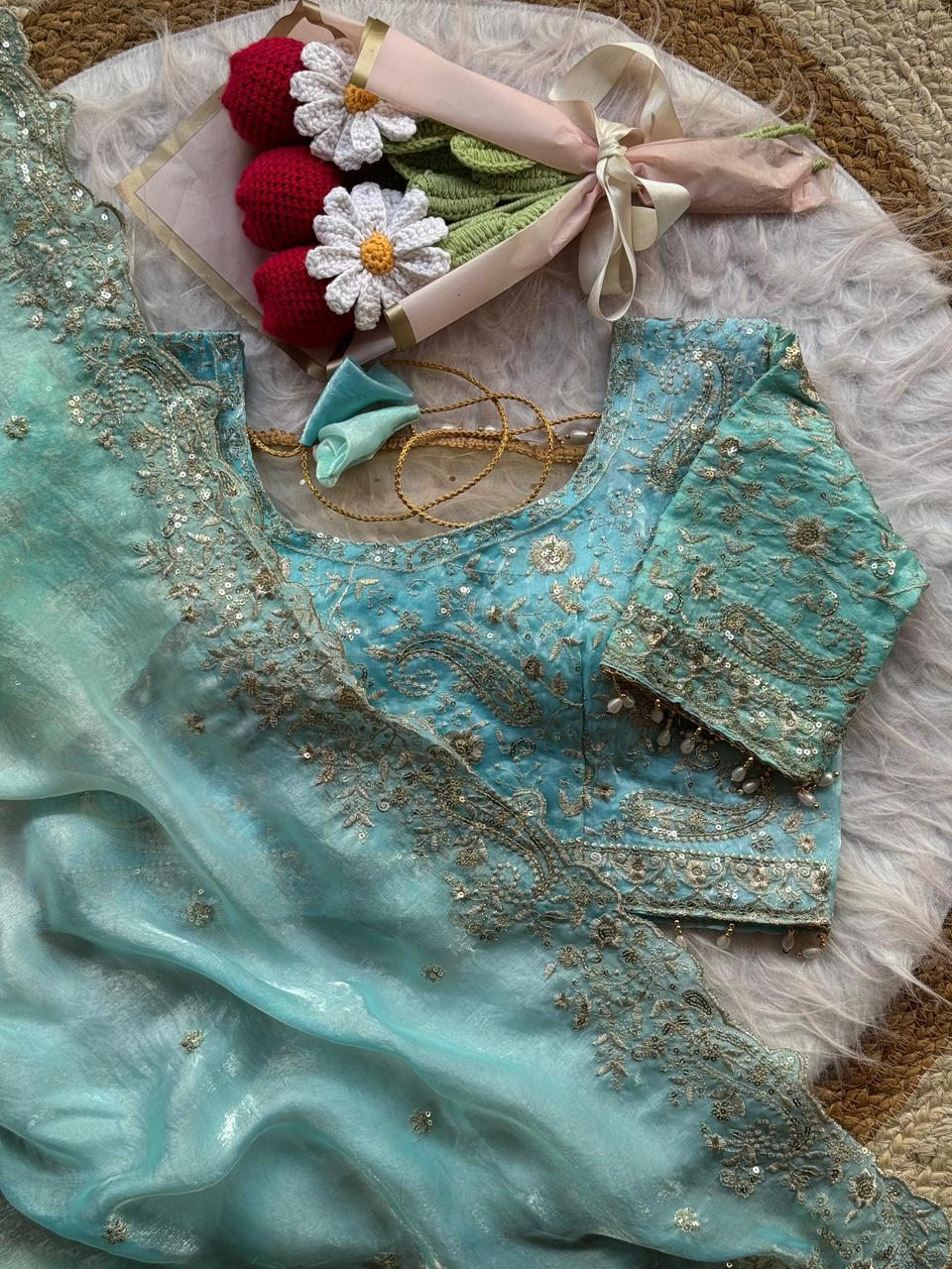 Meher Lily Silk Saree
