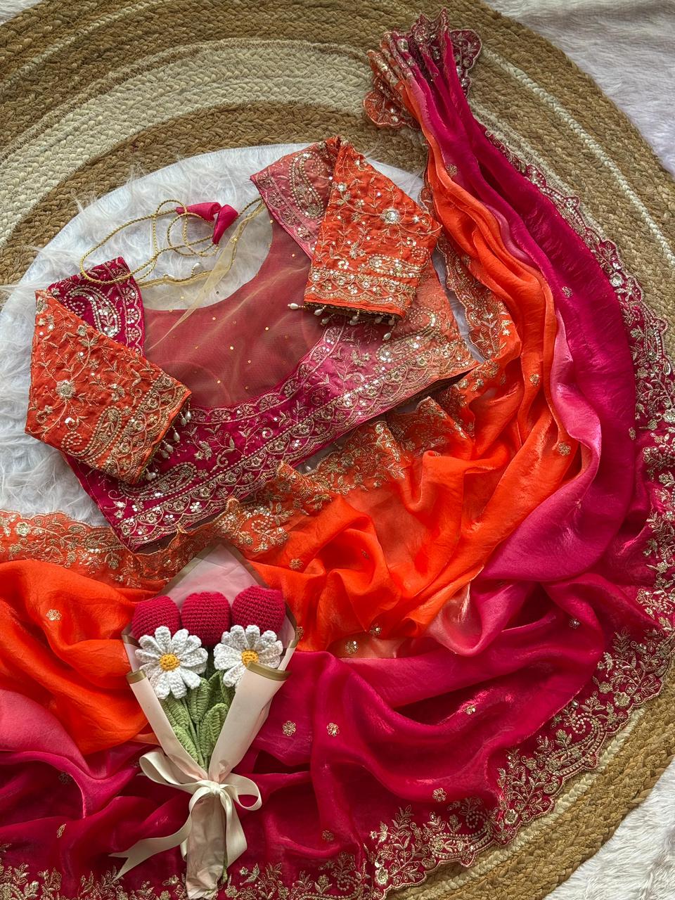 Meher Lily Silk Saree