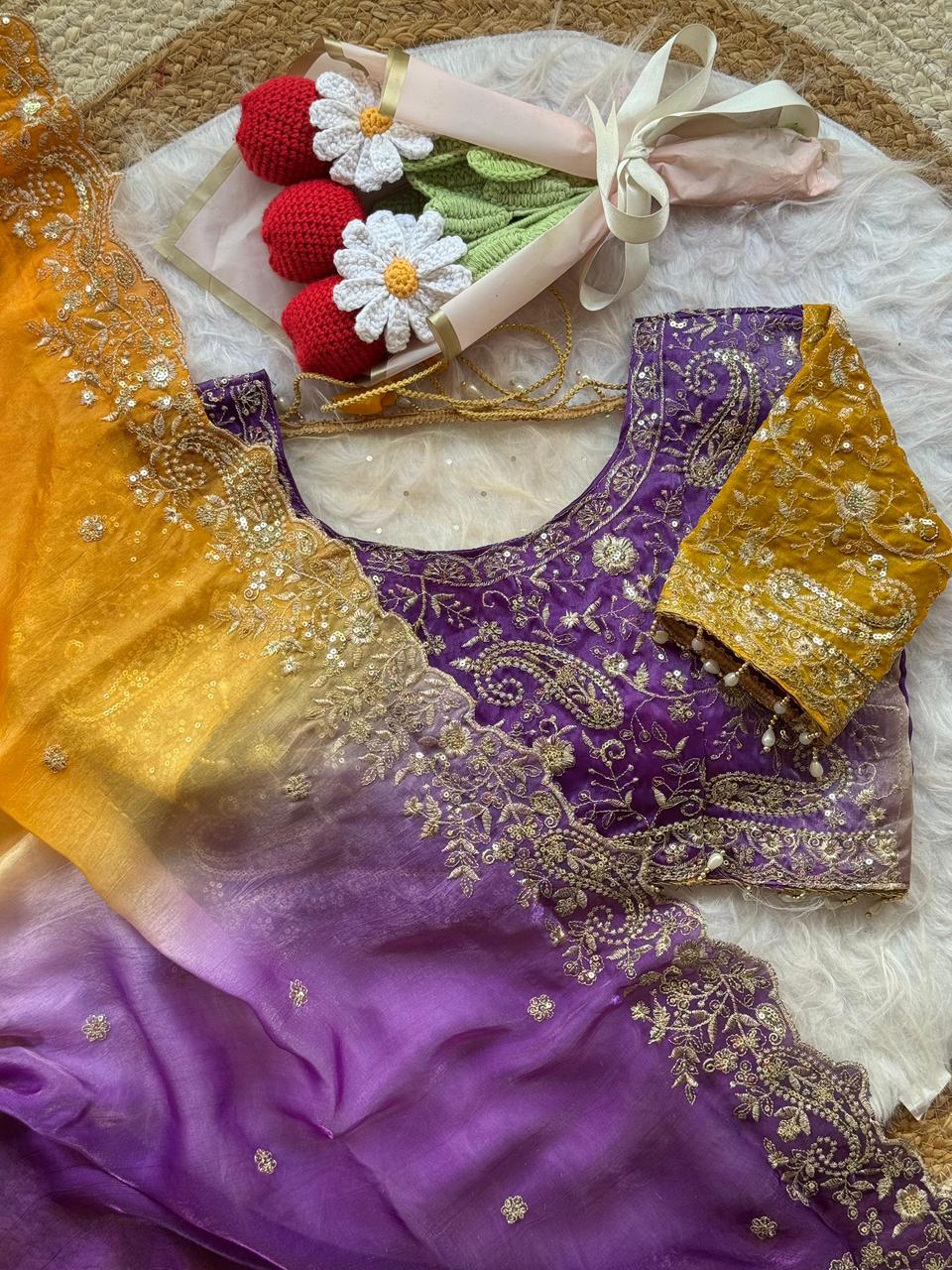 Meher Lily Silk Saree