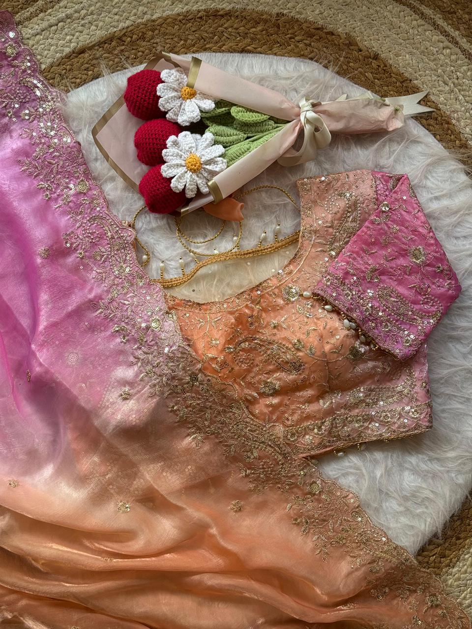 Meher Lily Silk Saree