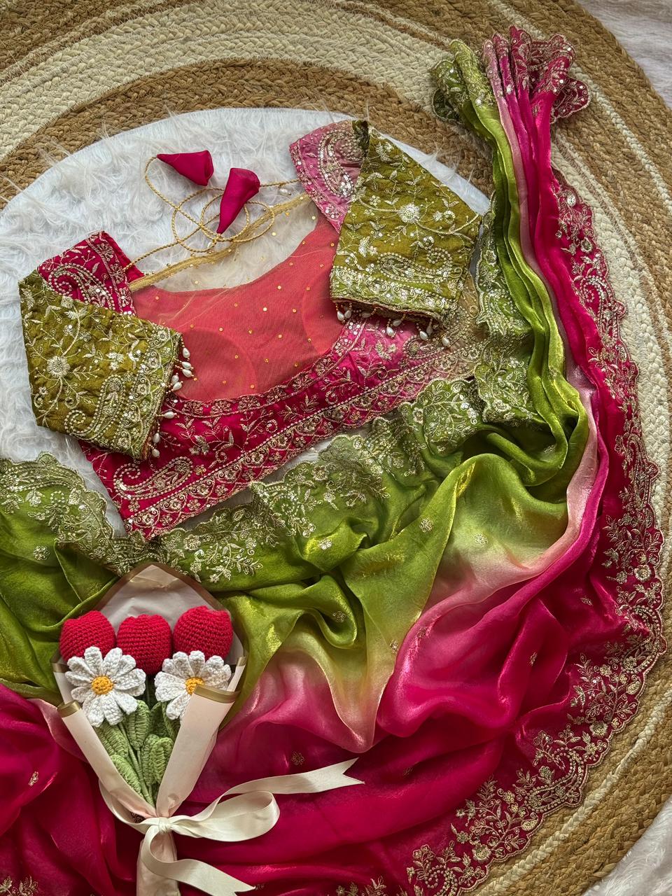 Meher Lily Silk Saree
