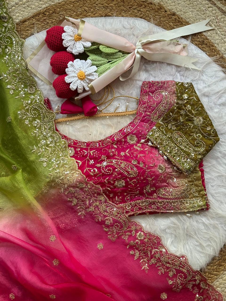 Meher Lily Silk Saree
