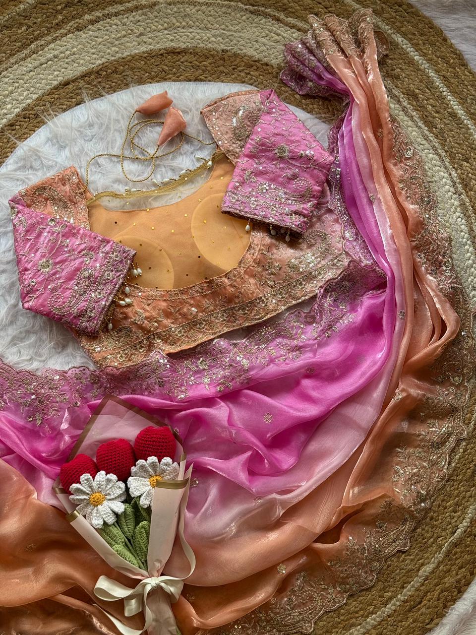 Meher Lily Silk Saree
