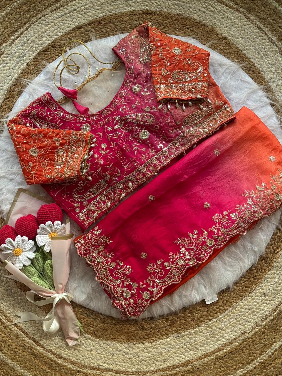 Meher Lily Silk Saree