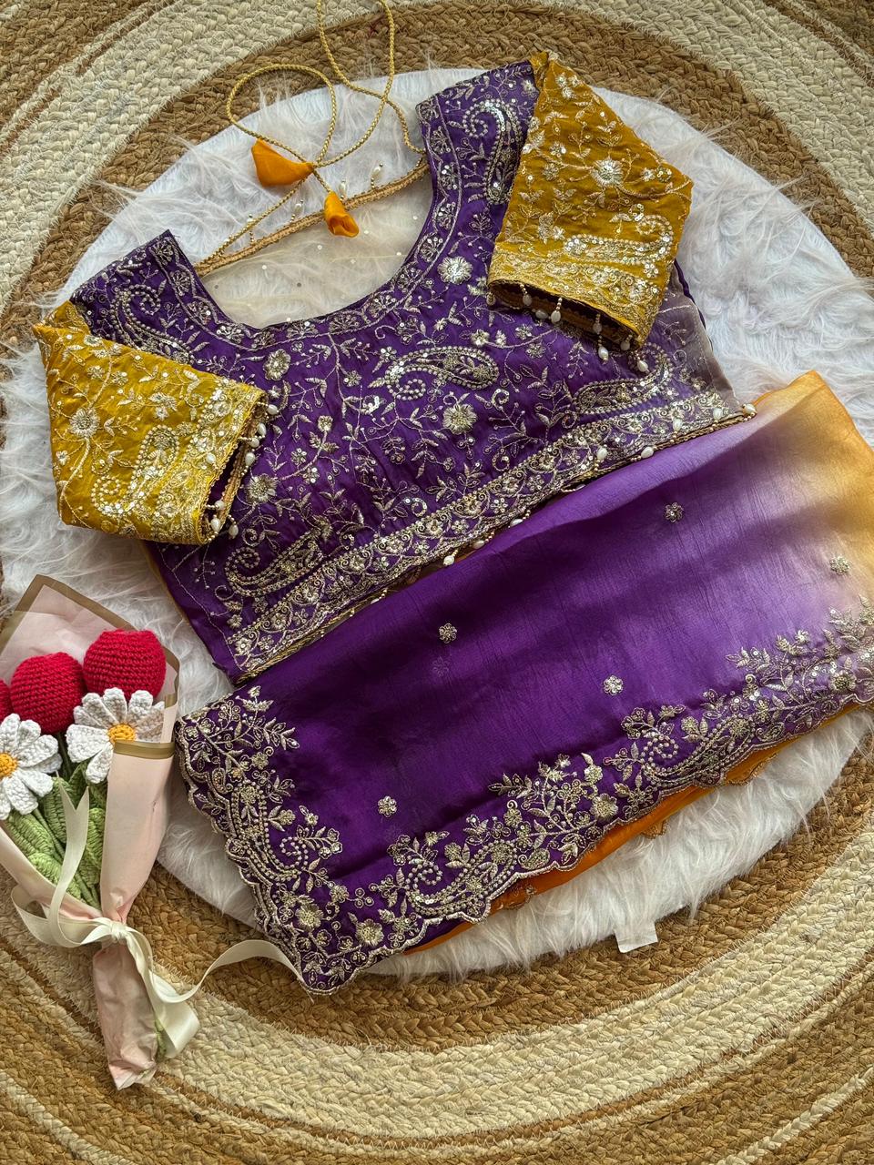 Meher Lily Silk Saree