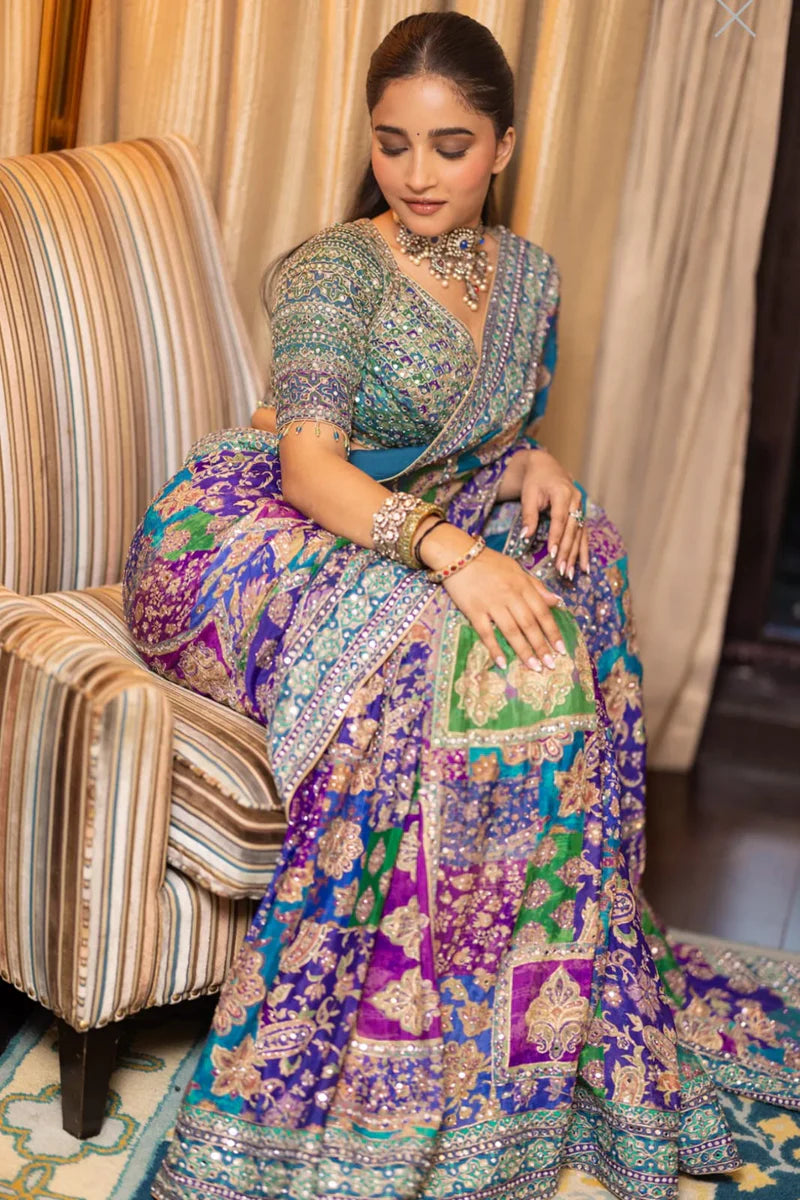 Rangmahal Silk Saree