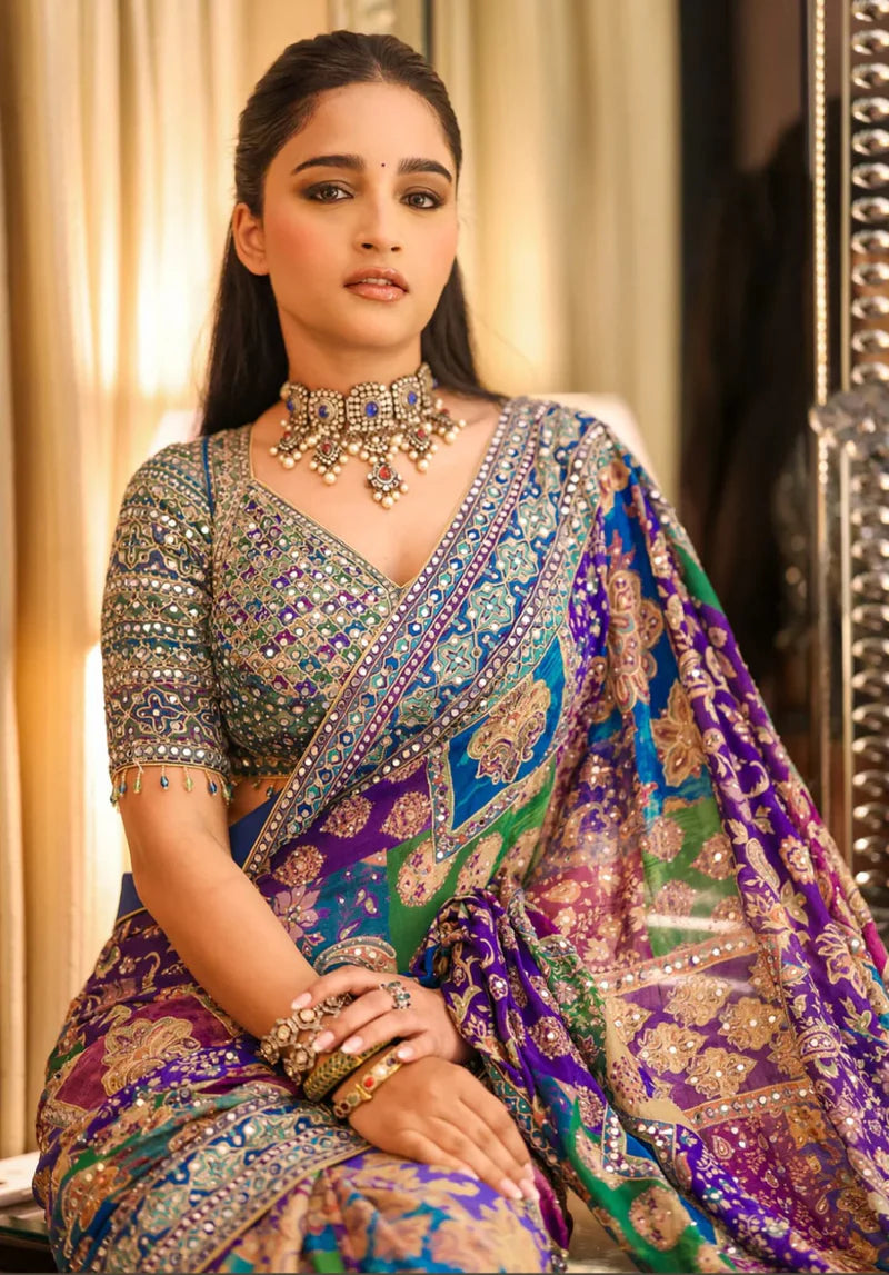 Rangmahal Silk Saree