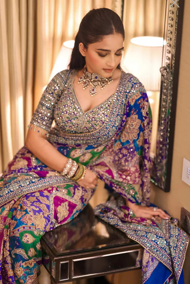 Rangmahal Silk Saree