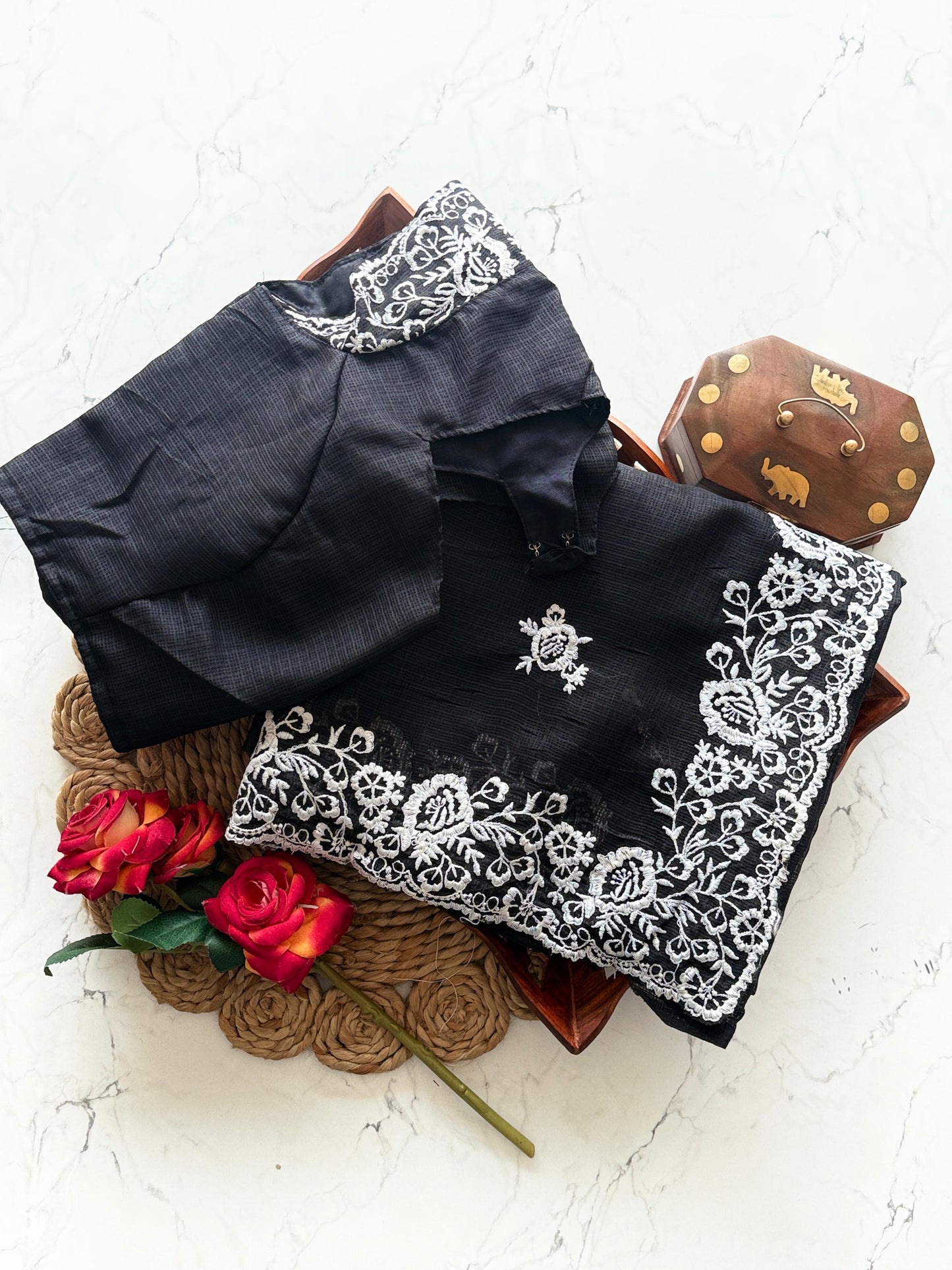 Ruhani Kora Kota Saree