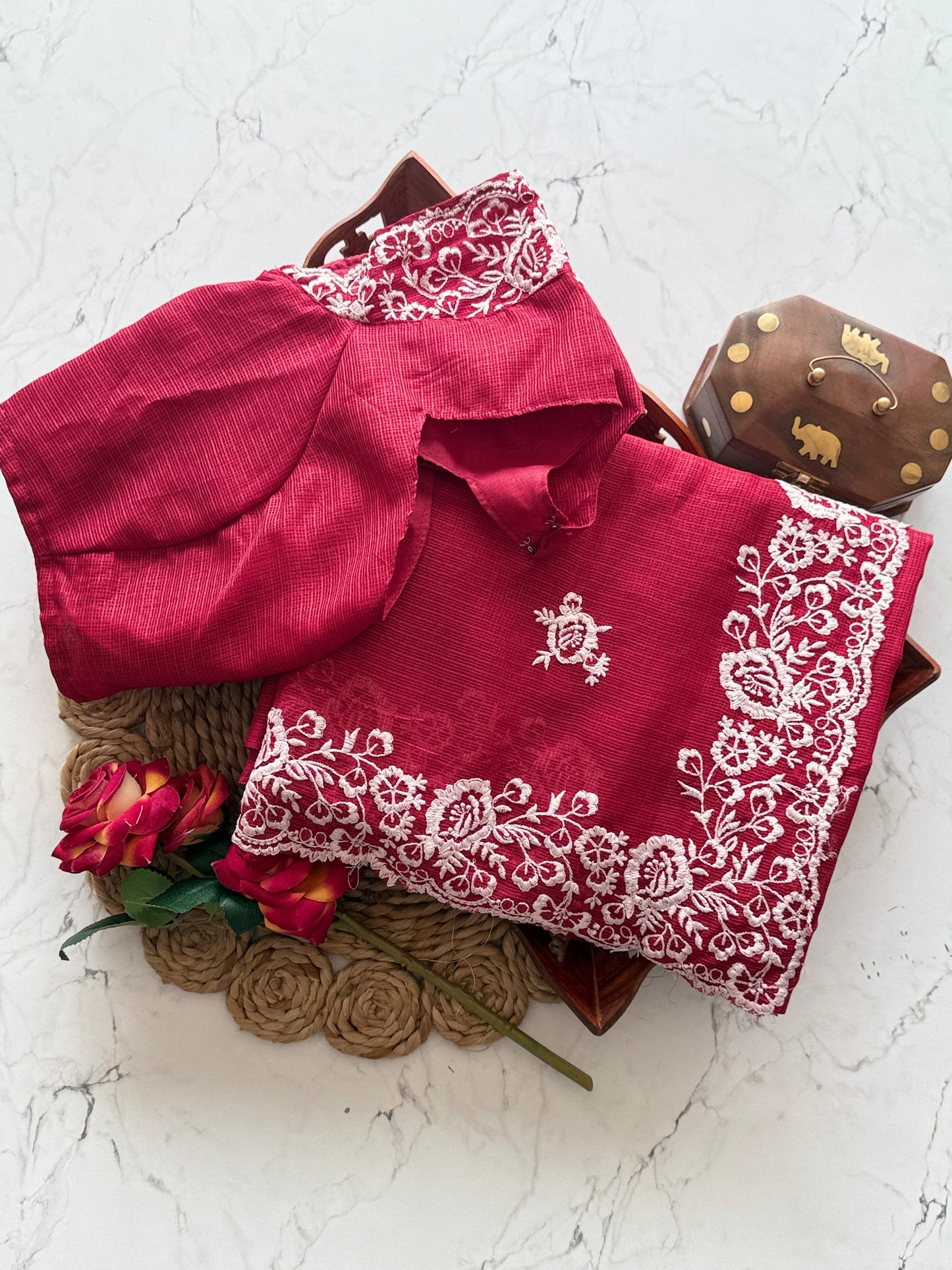 Ruhani Kora Kota Saree